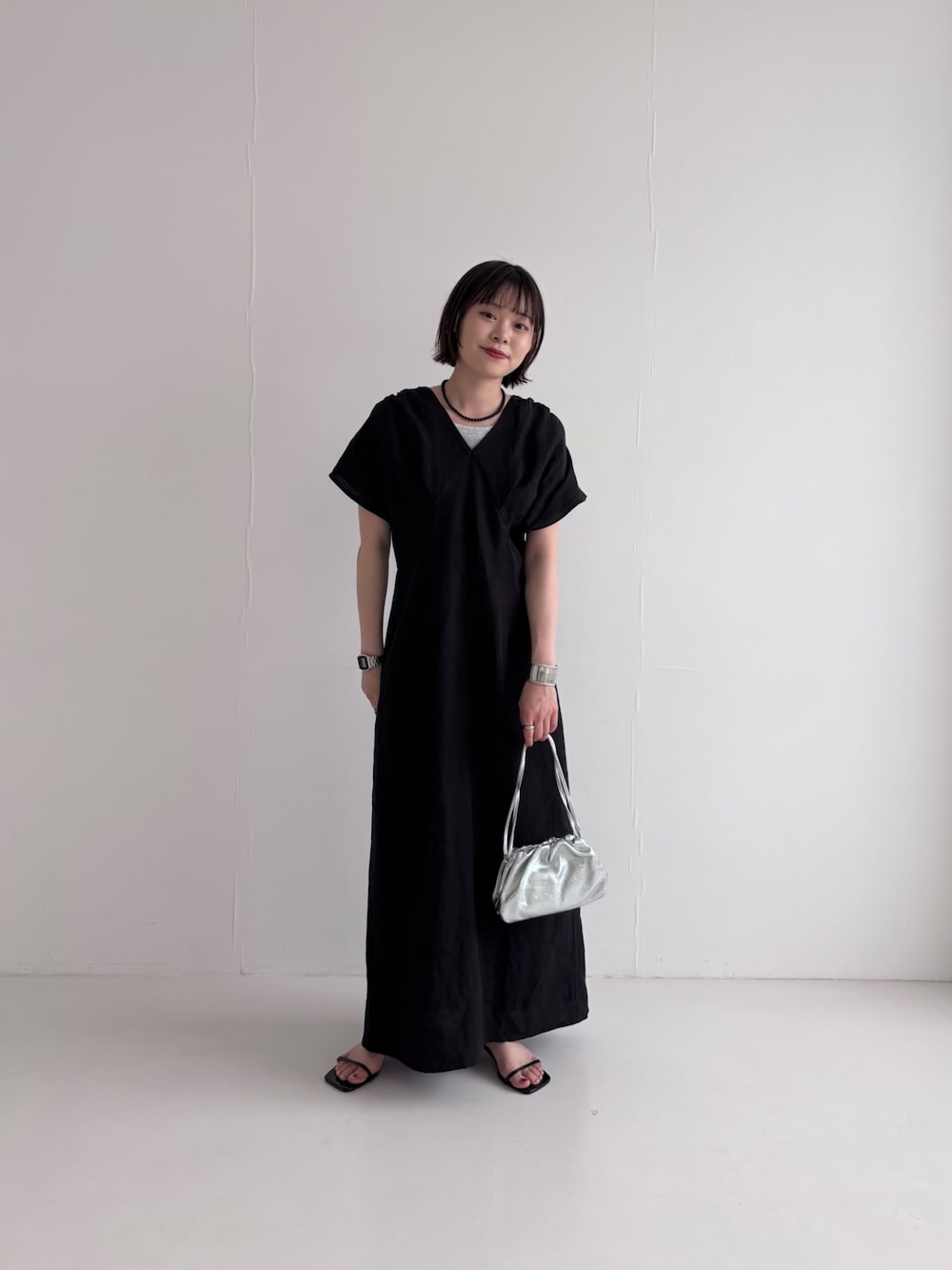 URBAN RESEARCH | フレンチスリーブリネンワンピース | Rakuten
