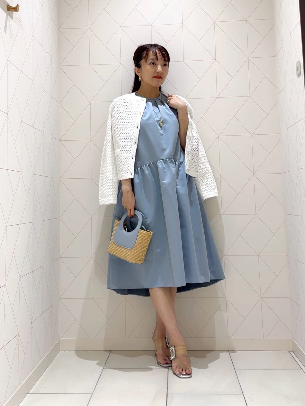 ANAYI | タフタティアードテント ワンピース | Rakuten Fashion(楽天