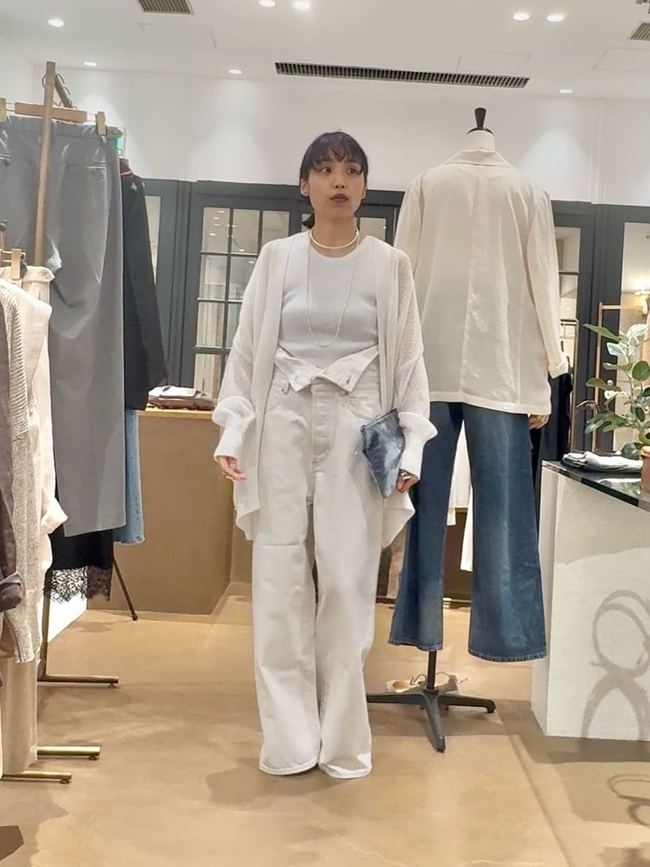 Whim Gazette | メッシュニットカーディガン | Rakuten Fashion(楽天