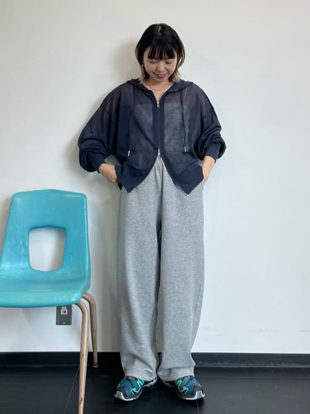FREAK’S STOREの限定展開 シアーニットダブルジップパーカーを使ったコーディネートを紹介します。｜Rakuten Fashion(楽天ファッション／旧楽天ブランドアベニュー)7289571