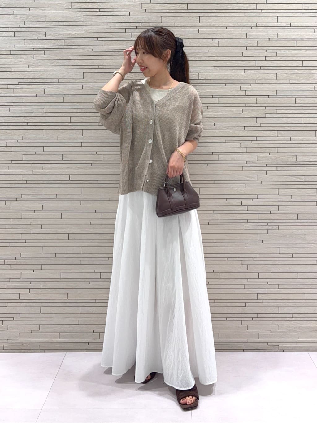 DOUDOU | タックフレアスカート | Rakuten Fashion(楽天ファッション