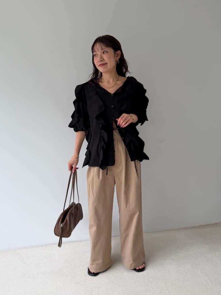 Discoat | 【Noka】ラッフルフリルブラウス | Rakuten Fashion(楽天