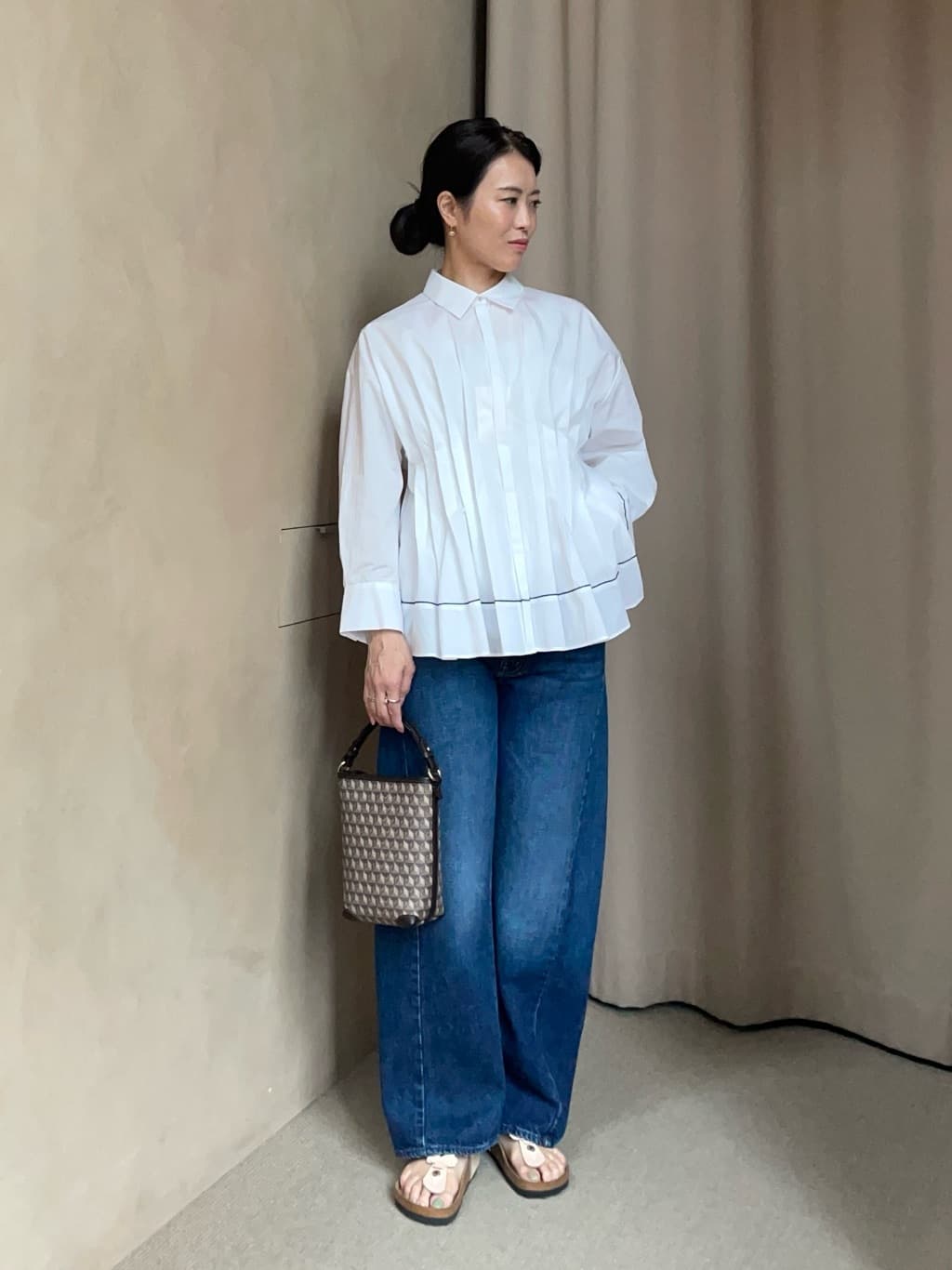 UNITED ARROWS | ピンタック シャツブラウス | Rakuten Fashion(楽天