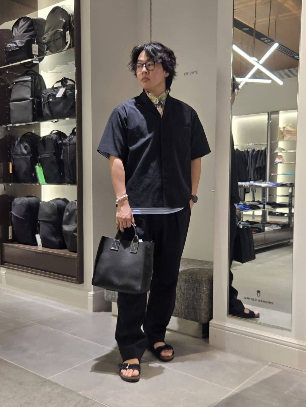 BEAUTY&YOUTH UNITED ARROWS | スタンダード レザー ミニ トート