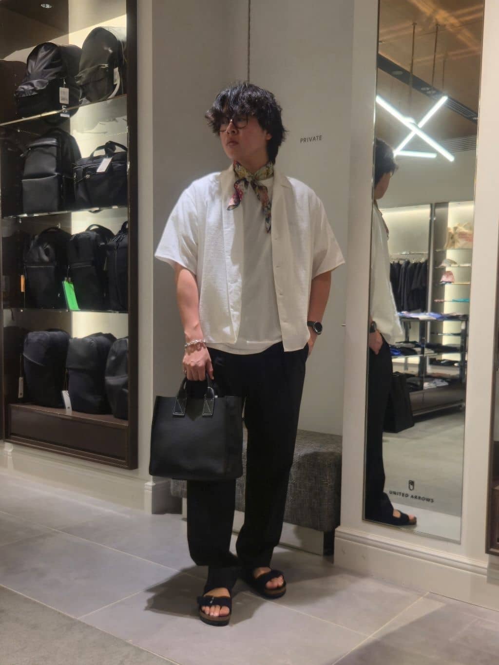 BEAUTY&YOUTH UNITED ARROWS | スタンダード レザー ミニ トート