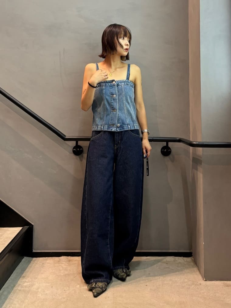 Levi's | SUPER BAGGY バレルジーンズ ダークインディゴ | Rakuten