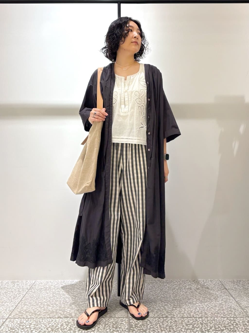 collex | カットワーク刺繍サイドリボンベスト | Rakuten Fashion(楽天