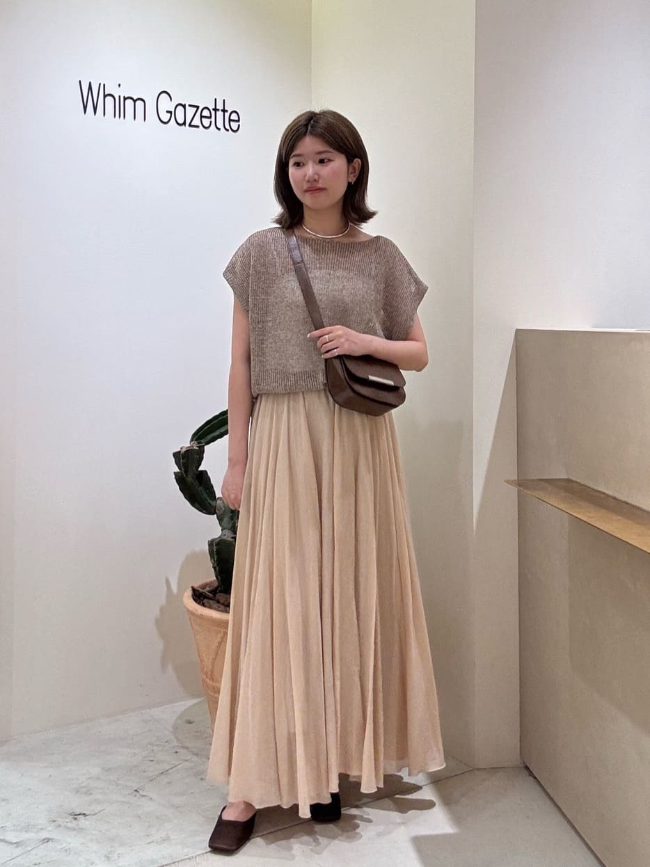 Whim Gazette | 【WEB&一部店舗限定カラーあり】コットンシルクフレア