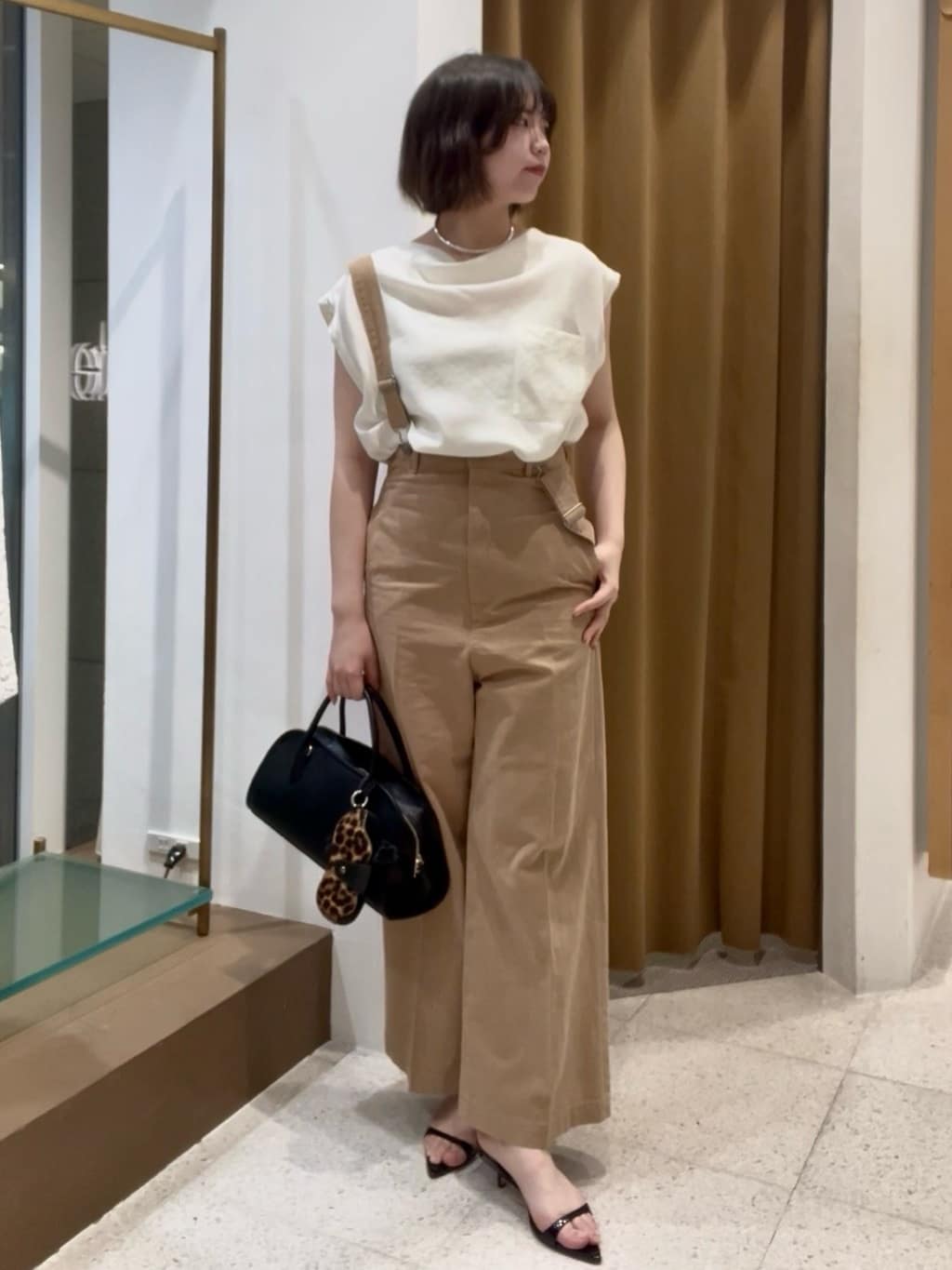 Whim Gazette | サスペンダーチノパンツ | Rakuten Fashion(楽天