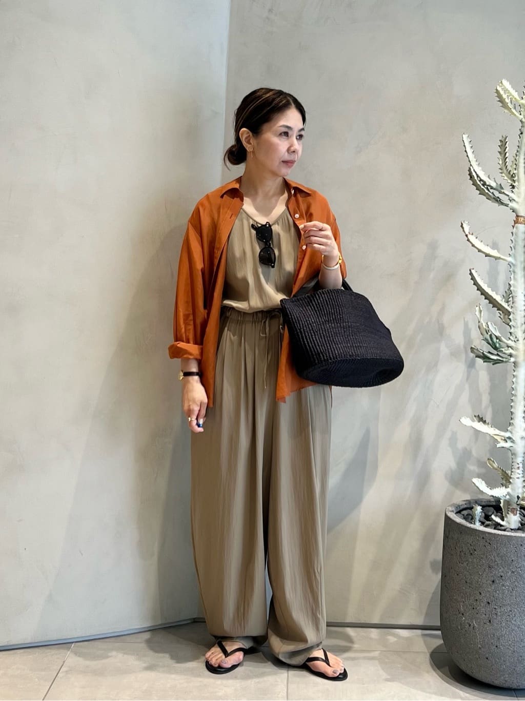 361h*美品 24AW Conte コンテ キュプラシルク シアーシャツ 361h*美品 24AW Conte コンテ キュプラシルク シアーシャツ - メルカリ