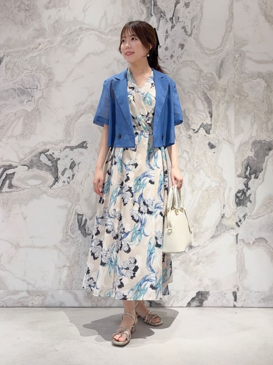 ANAYI | ラーレプリントカシュクール ワンピース | Rakuten Fashion