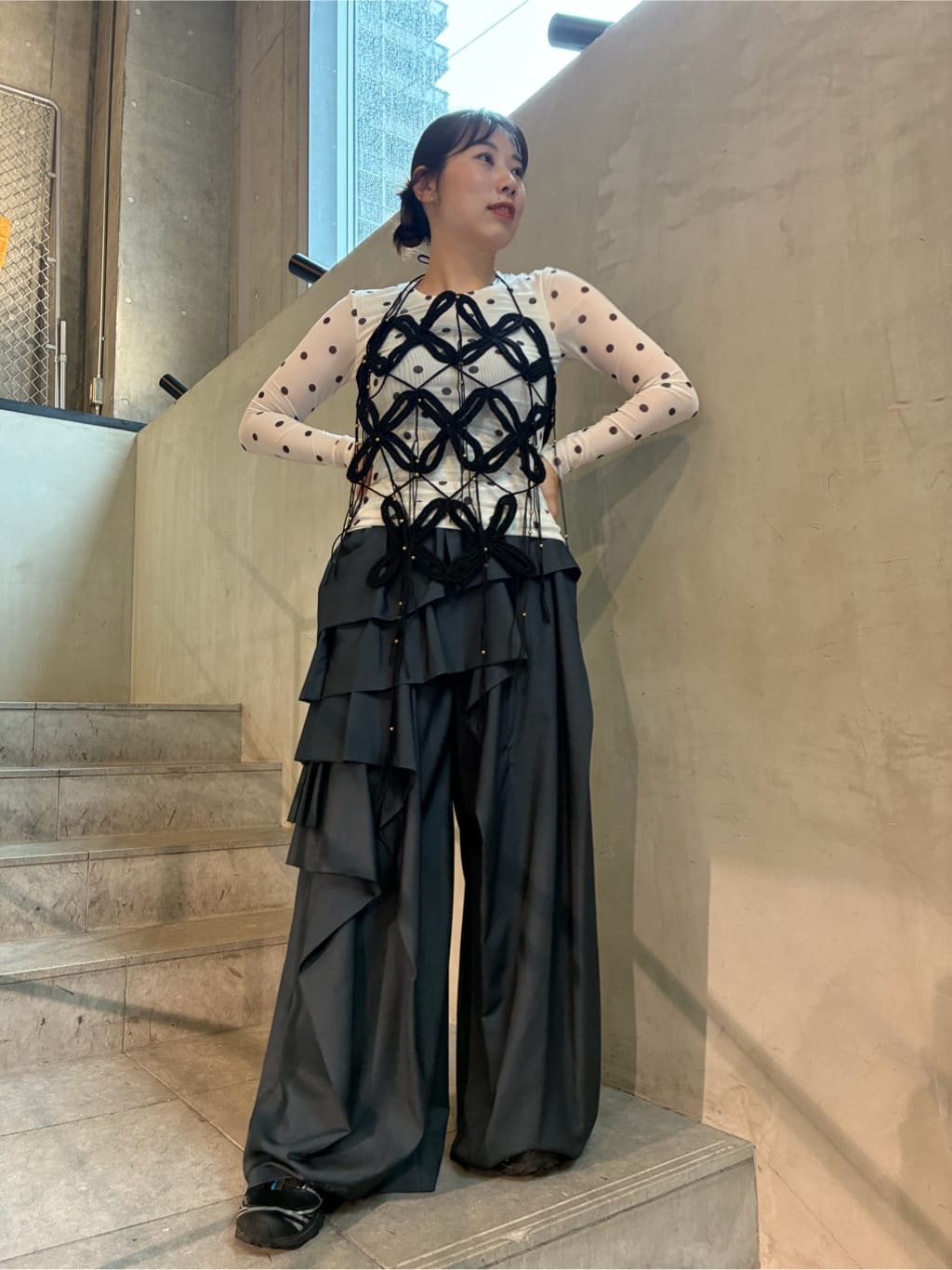 B 2ndのRUMCHE ラムシェ 別注BOND YARN BELTを使ったコーディネート Rakuten Fashion 楽天ファッション 旧楽天ブランドアベニュー 7299179