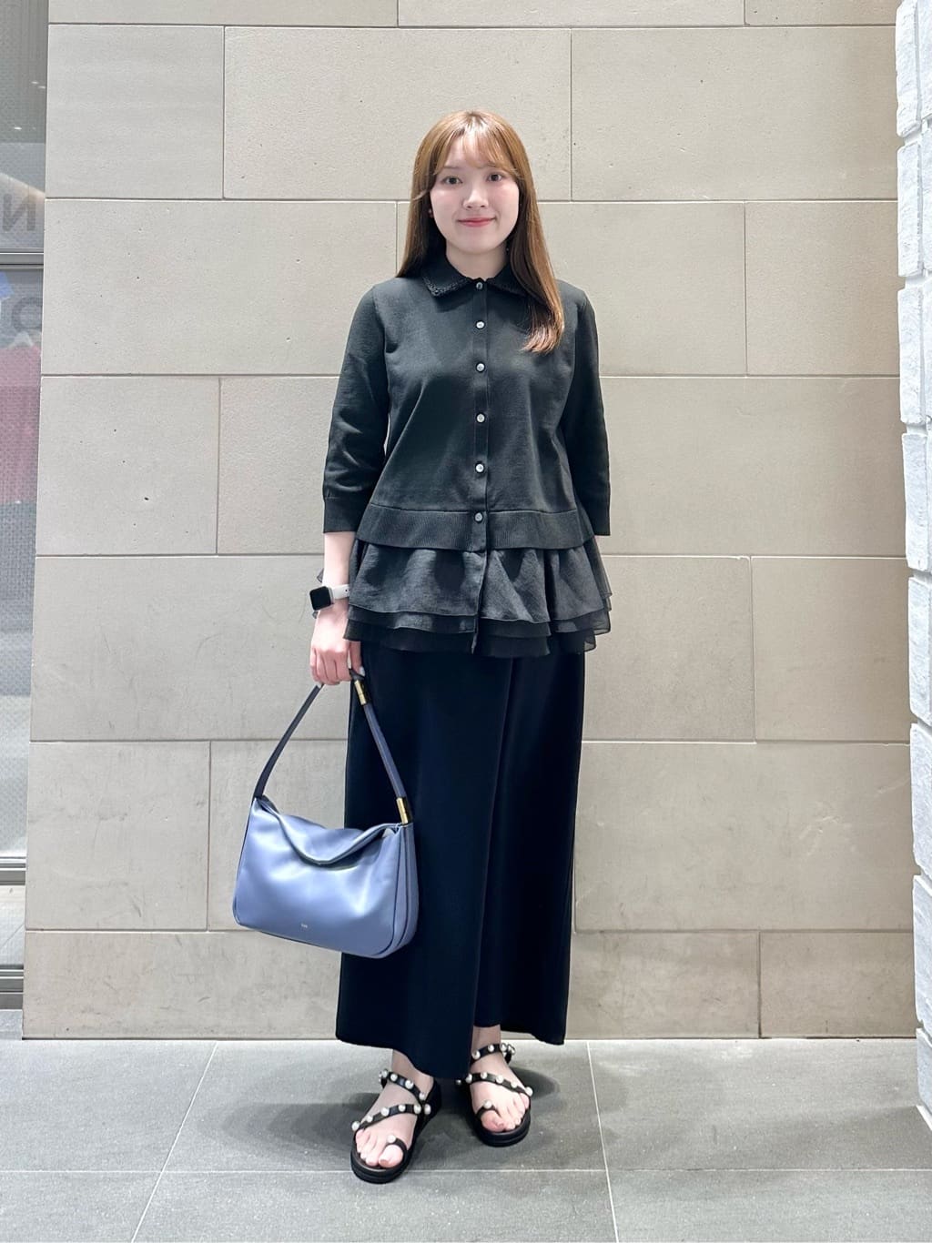 UNITED ARROWS | COMFY ラップ マキシスカート -防汚 UVカット