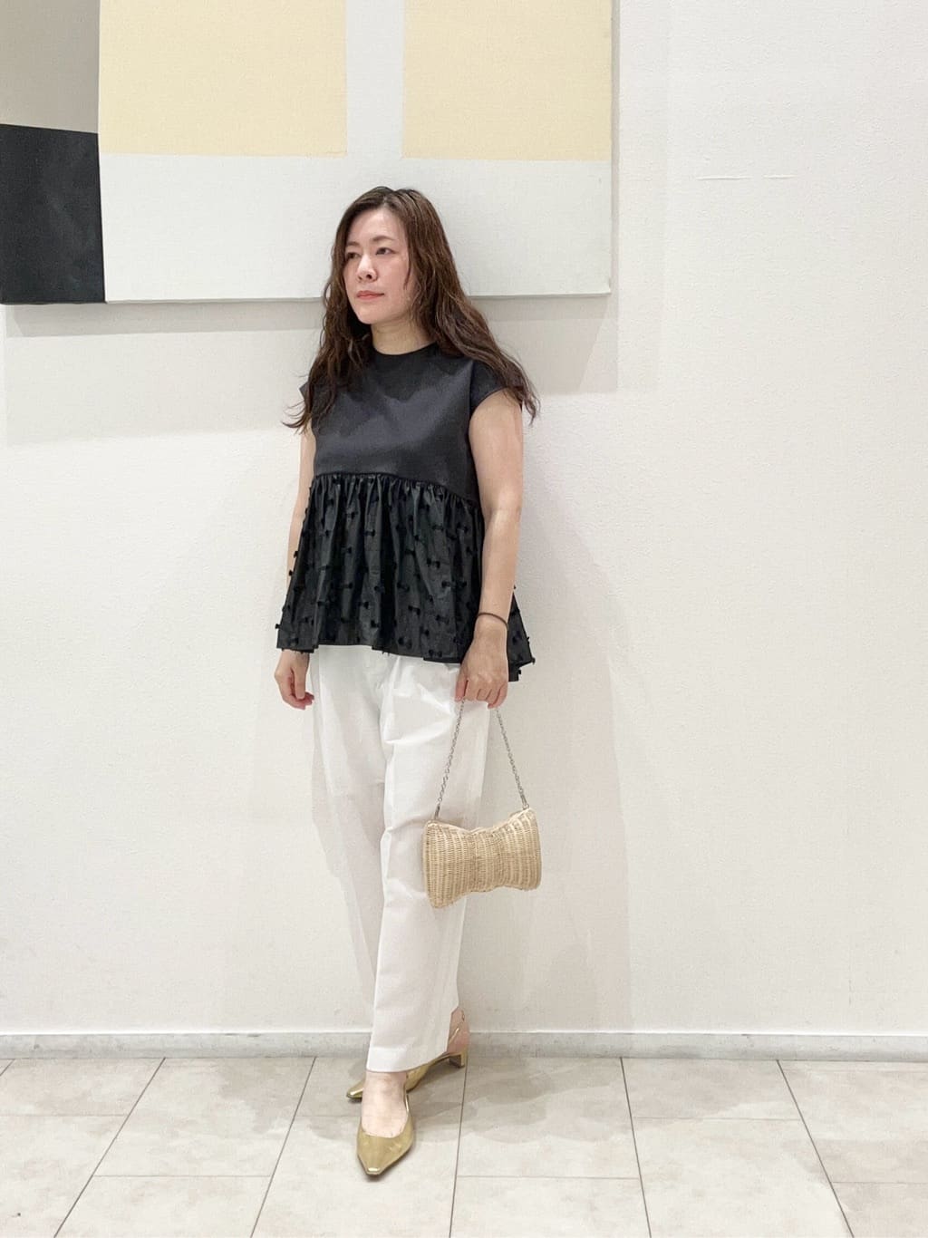 UNITED ARROWS LTD. OUTLET | リボン カットジャガード コンビ