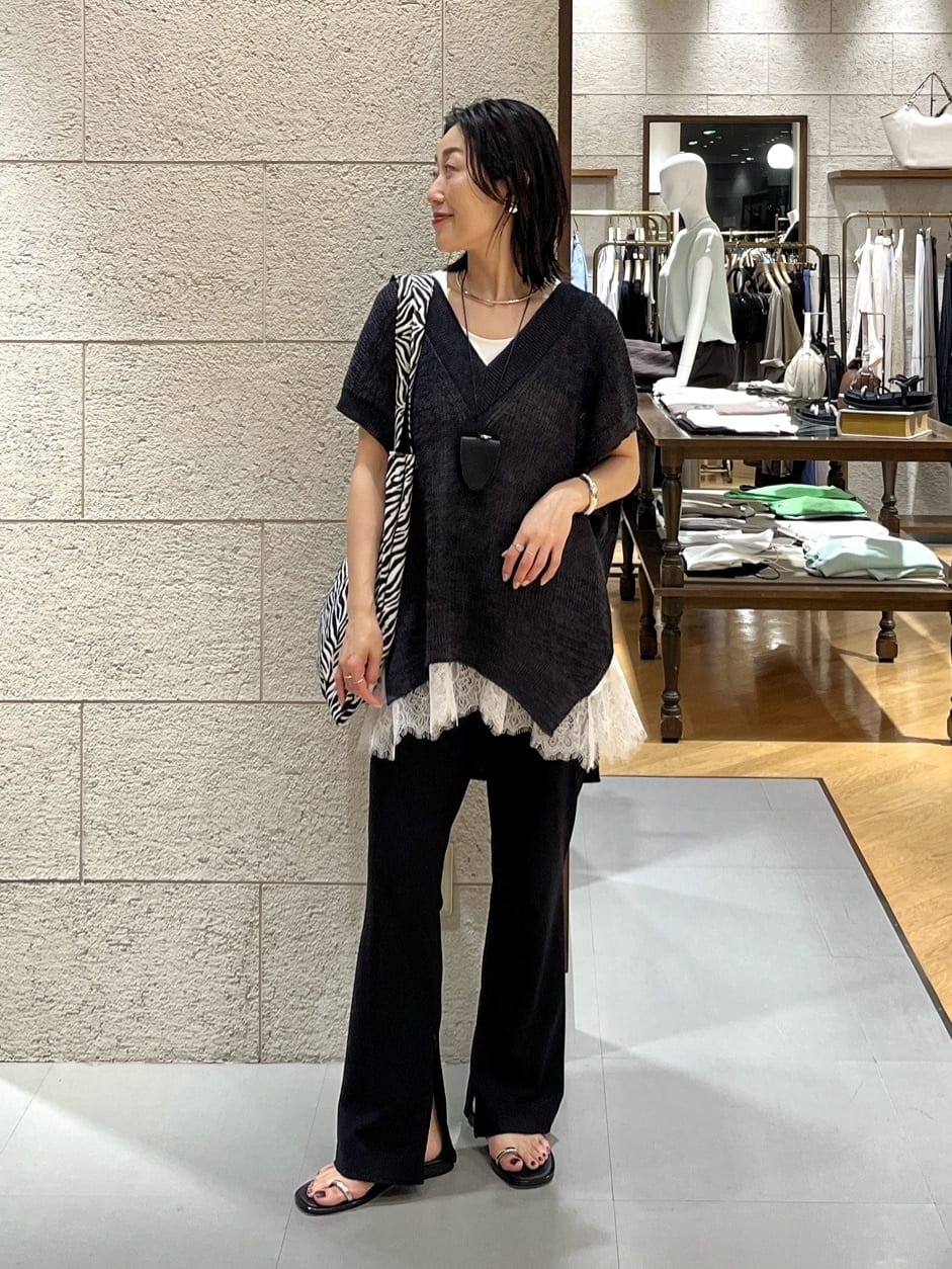 RIVE DROITE | ギマコットンニットベスト | Rakuten Fashion(楽天