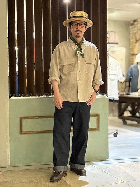 コーデ ナイジェルケーボン ダンガリー SALE Nigel Cabourn LYBRO