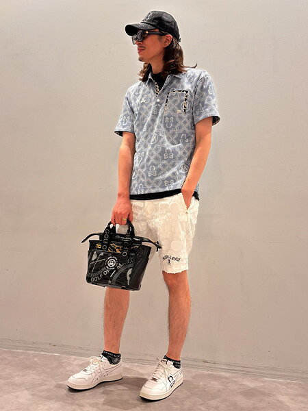 メンズウェア MARK&LONA Imperial Jacquard Mock Tee MARK＆LONA | Imperial Jacquard Mock Tee | MEN | Rakuten Fashion