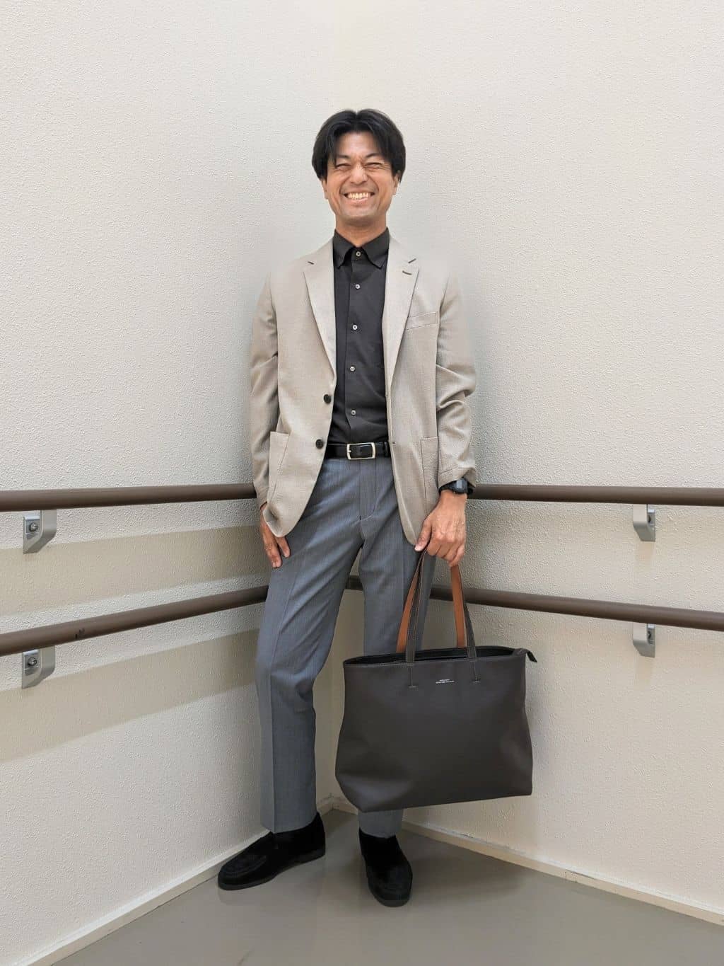 UNITED ARROWS green label relaxing | A+ TWPU トロピカル無地 スリム