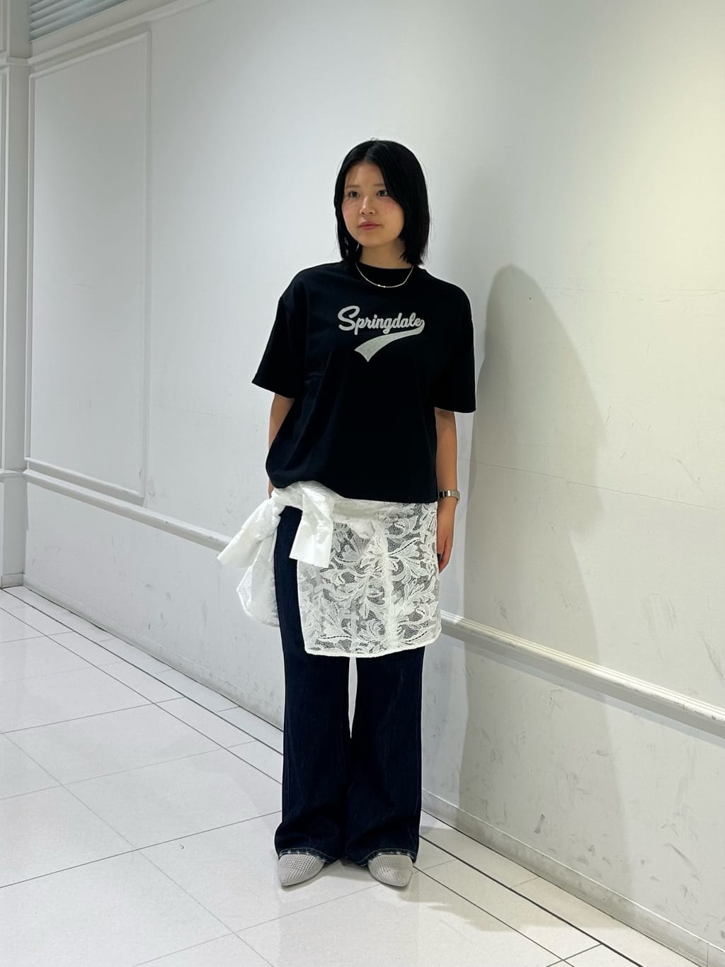 UNITED ARROWS green label relaxing | レース ハオリ ブラウス