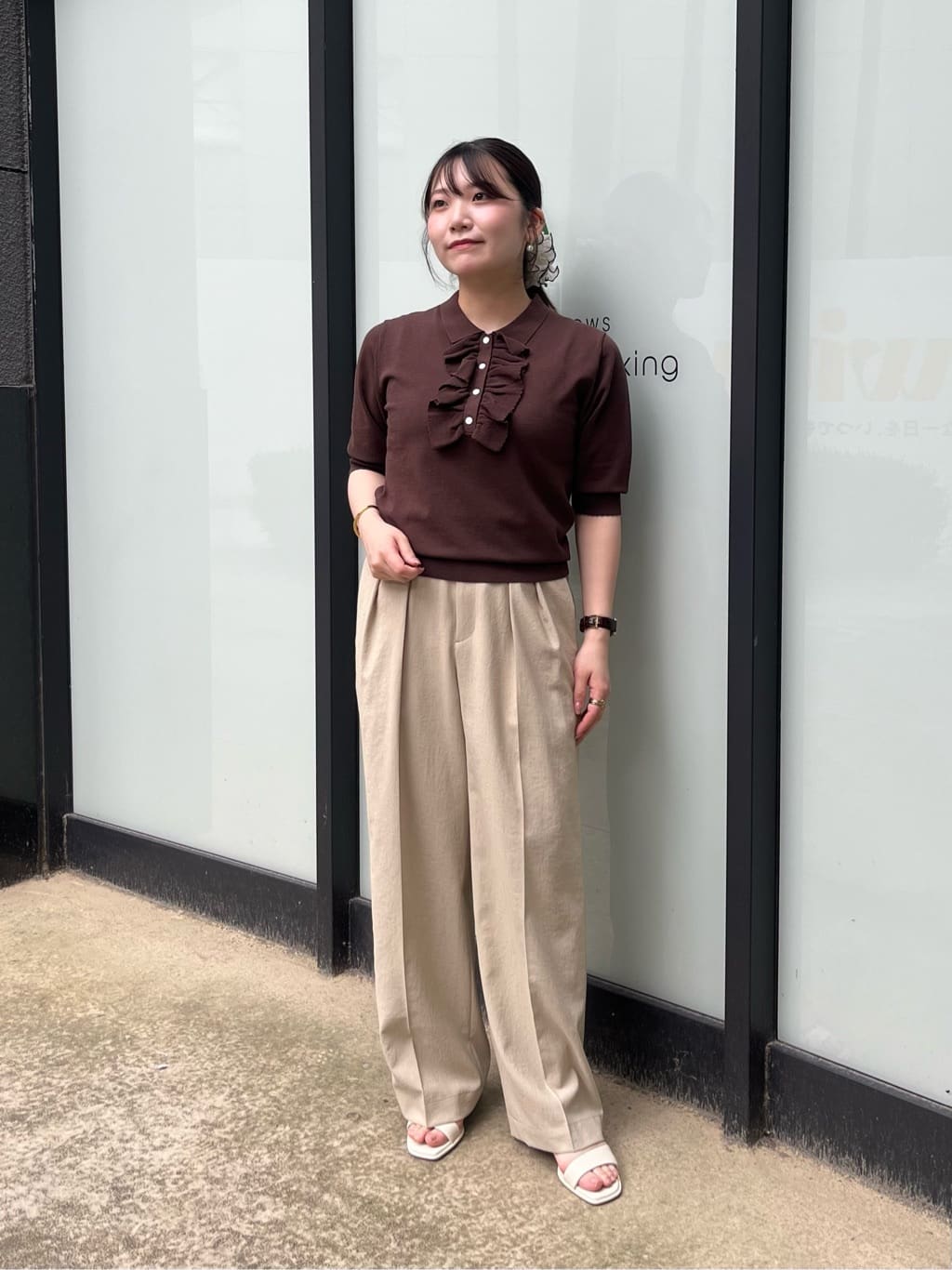UNITED ARROWS green label relaxing | フリル ポロニット | Rakuten