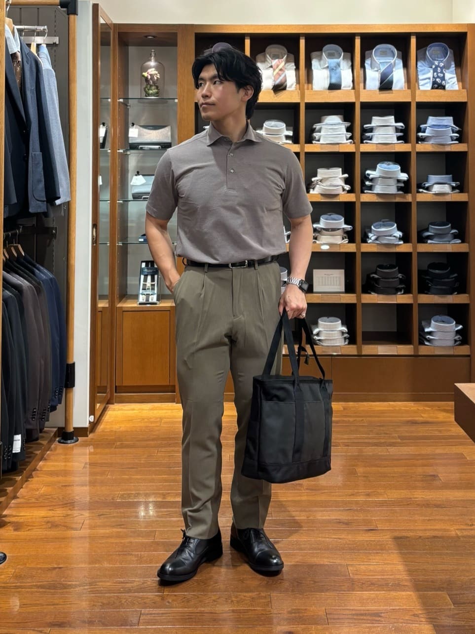 新品未使用　UNITED ARROWS green label relaxing UNITED ARROWS グリーンレーベル スラックス 72 ネイビー｜Yahoo