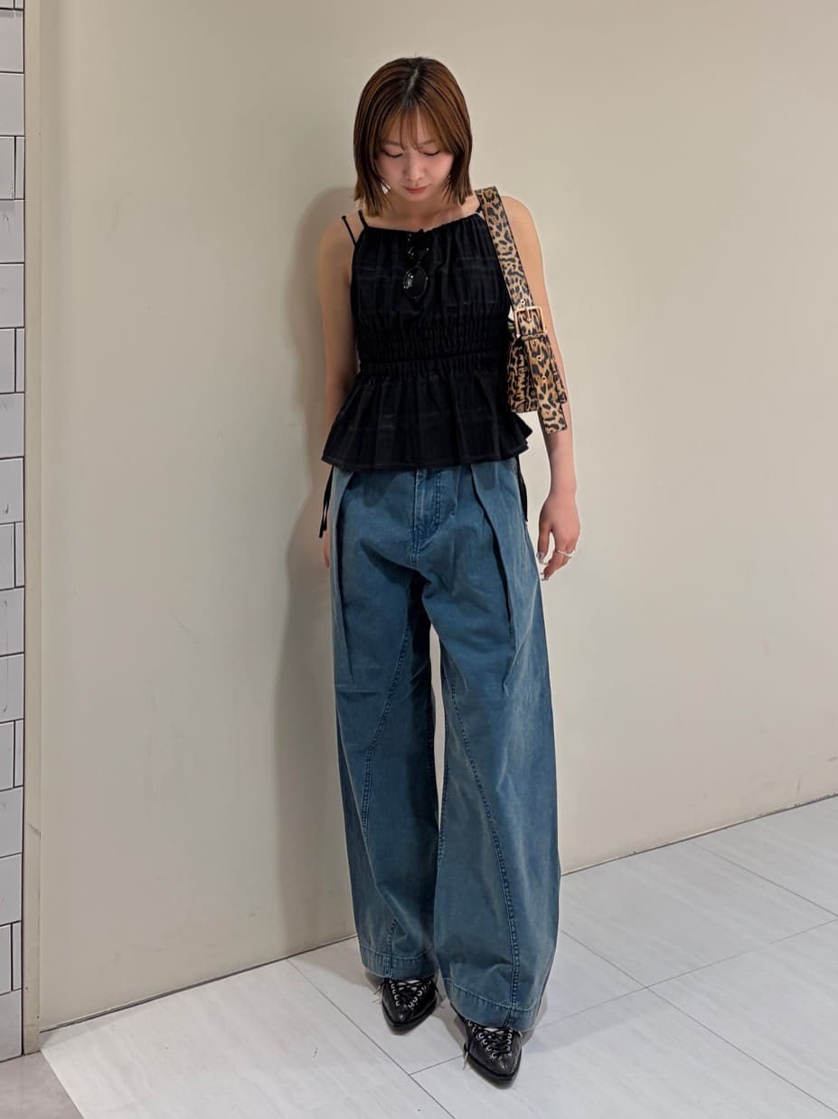 moussy | PLAID GATHER キャミ | Rakuten Fashion(楽天ファッション