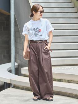 JOURNAL STANDARDのMICKEY /JS ROCK  Tシャツを使ったコーディネートを紹介します。｜Rakuten Fashion(楽天ファッション／旧楽天ブランドアベニュー)7304364