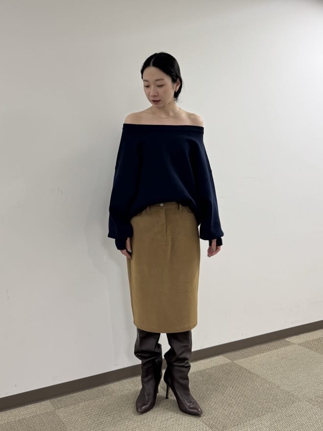 GALLARDAGALANTEの【2026AW Debut】【UNFORM】スウェットライクニットを使ったコーディネートを紹介します。｜Rakuten Fashion(楽天ファッション／旧楽天ブランドアベニュー)7305254
