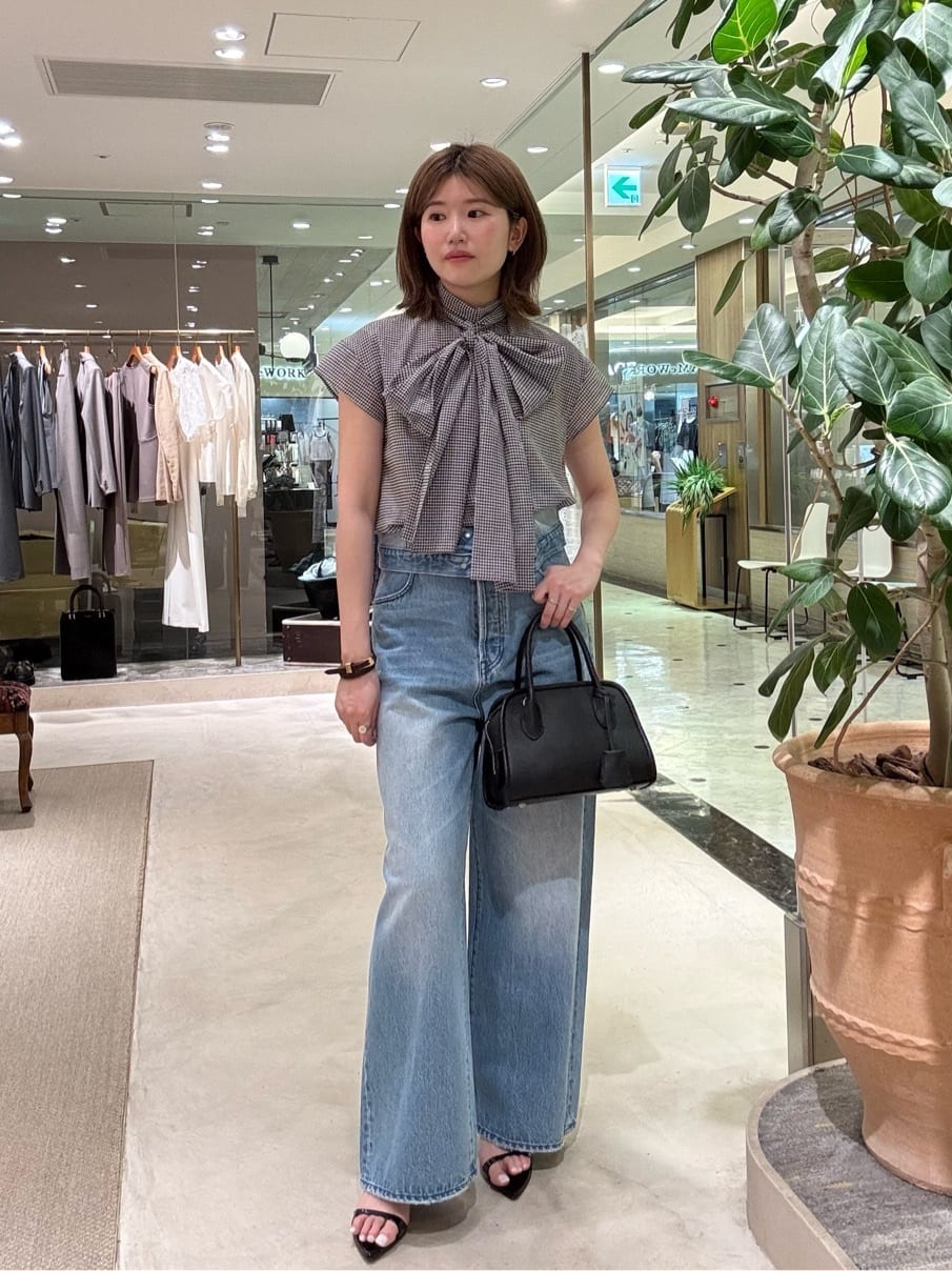 Whim Gazette | ハイウエストデニムパンツ | Rakuten Fashion(楽天