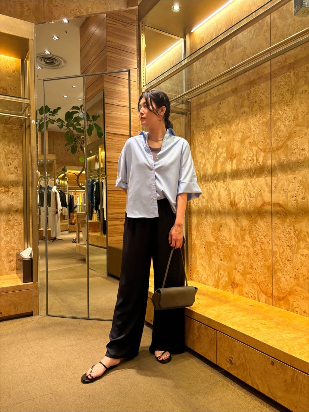 GALLARDAGALANTEのハーフスリーブシャツを使ったコーディネートを紹介します。｜Rakuten Fashion(楽天ファッション／旧楽天ブランドアベニュー)7306548