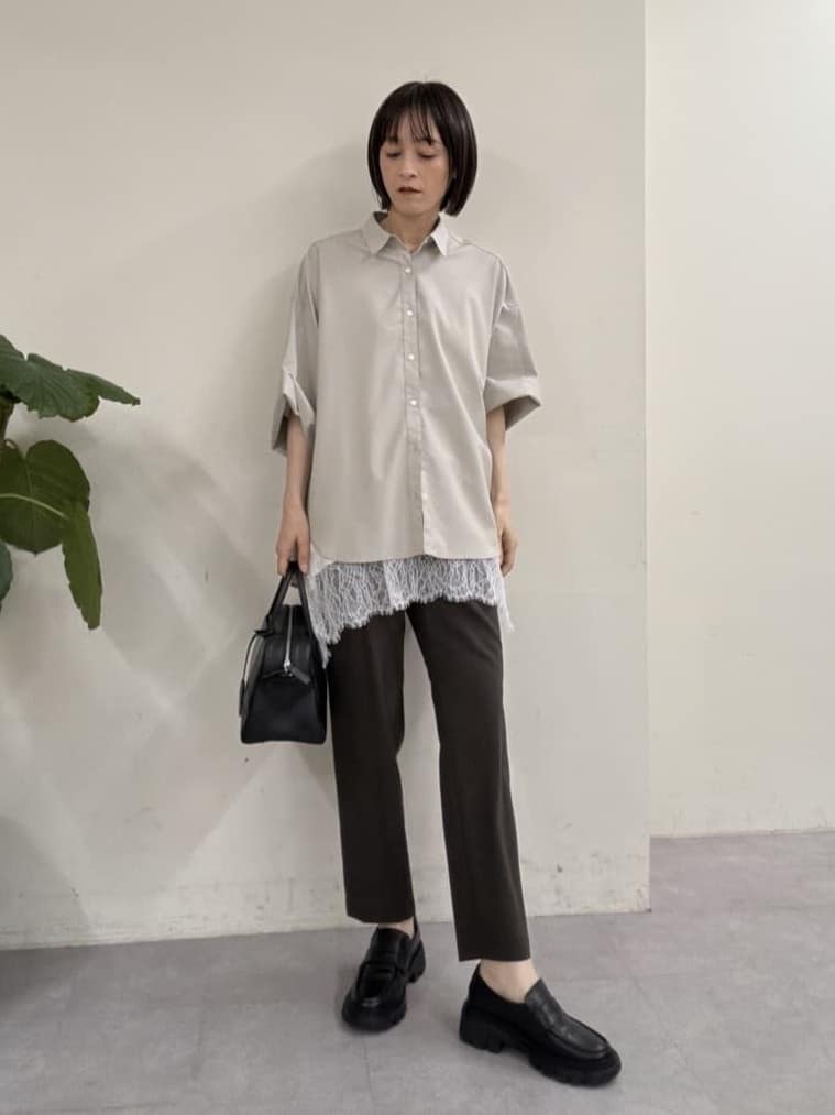 GALLARDAGALANTEの【+1で新鮮コーデ】レースキャミチュニックを使ったコーディネートを紹介します。｜Rakuten Fashion(楽天ファッション／旧楽天ブランドアベニュー)6866644