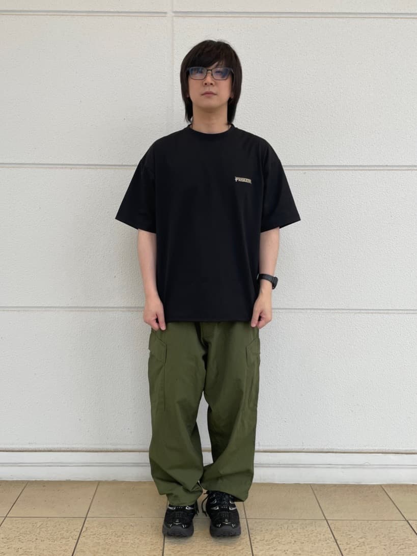 FREAK’S STOREの別注 バックプリント スピンドルTシャツ/ソロテックス×カルキュロ素材/吸汗速乾/軽量を使ったコーディネートを紹介します。｜Rakuten Fashion(楽天ファッション／旧楽天ブランドアベニュー)7307876