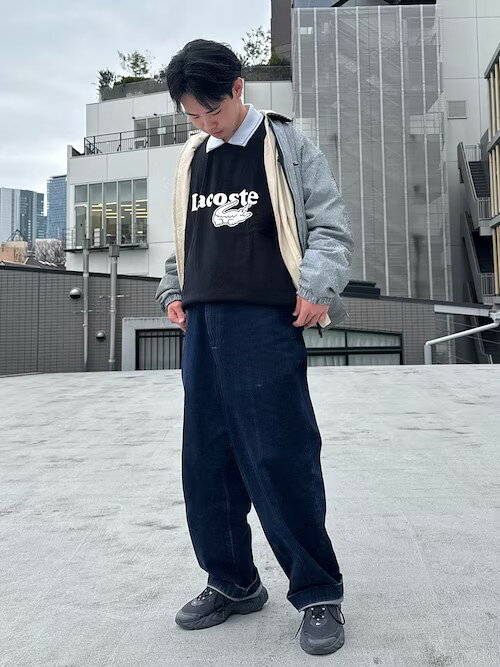 LACOSTE | 【オンライン限定】鹿の子地リラックスフィットTシャツ