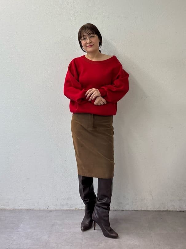 GALLARDAGALANTEの【2026AW Debut】【UNFORM】スウェットライクニットを使ったコーディネートを紹介します。｜Rakuten Fashion(楽天ファッション／旧楽天ブランドアベニュー)7311102