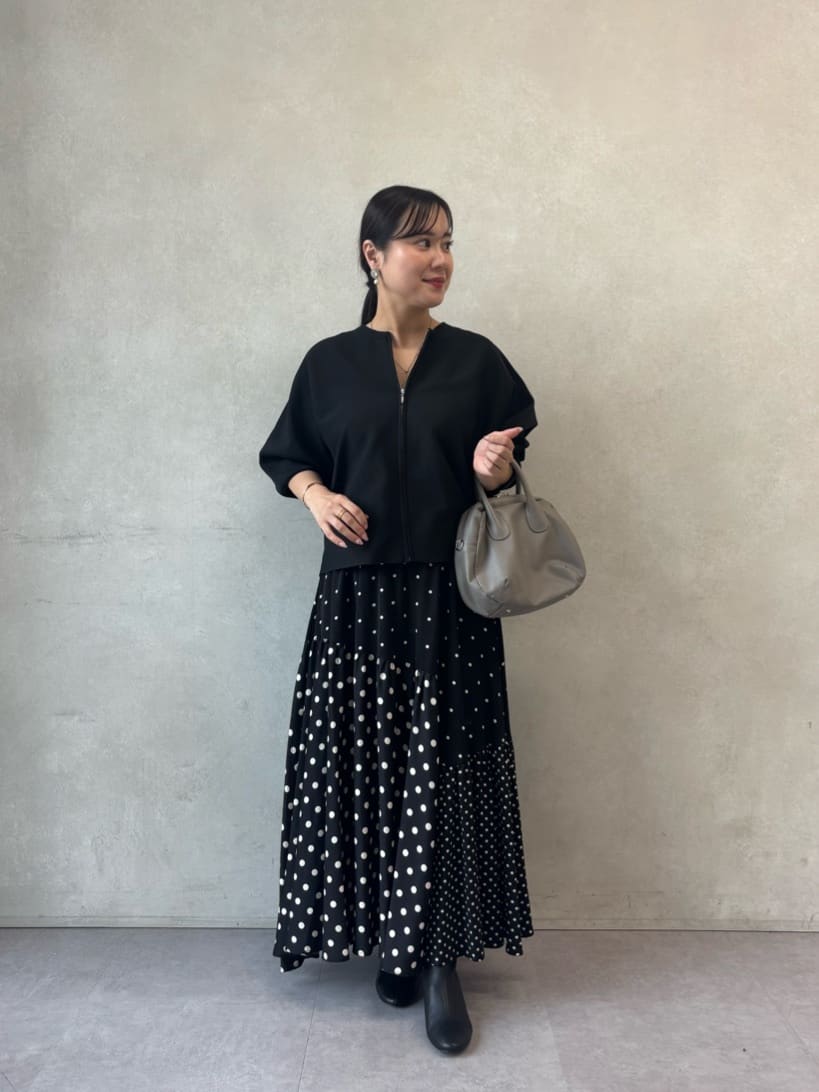 BEARDSLEY | 《完売サイズ近日追加予約》ドットパッチワークスカート