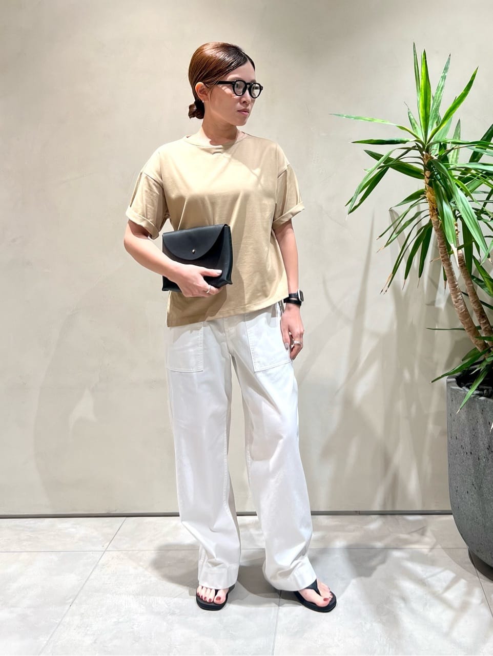 値下げ＜conte＞ペインターパンツ　ホワイト34 conte＞ペインターパンツ