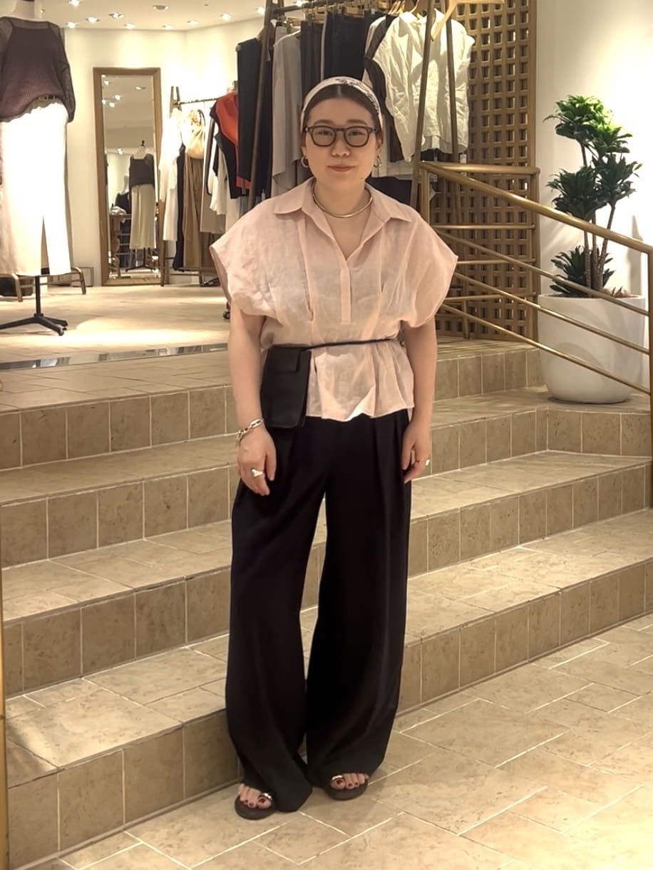 GALLARDAGALANTE | ハーフスリーブウエストシェイプシャツ | Rakuten
