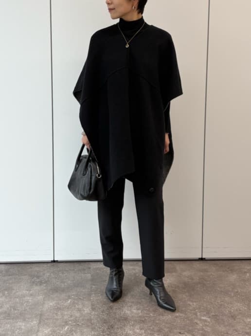 BEARDSLEY ポンチョ　黒 BEARDSLEY | リバーポンチョ | Rakuten Fashion(楽天ファッション／旧