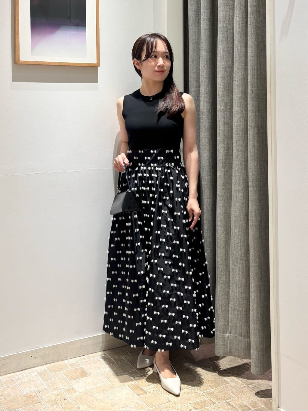 UNITED ARROWS LTD. OUTLET | リボン カットジャガード コンビ