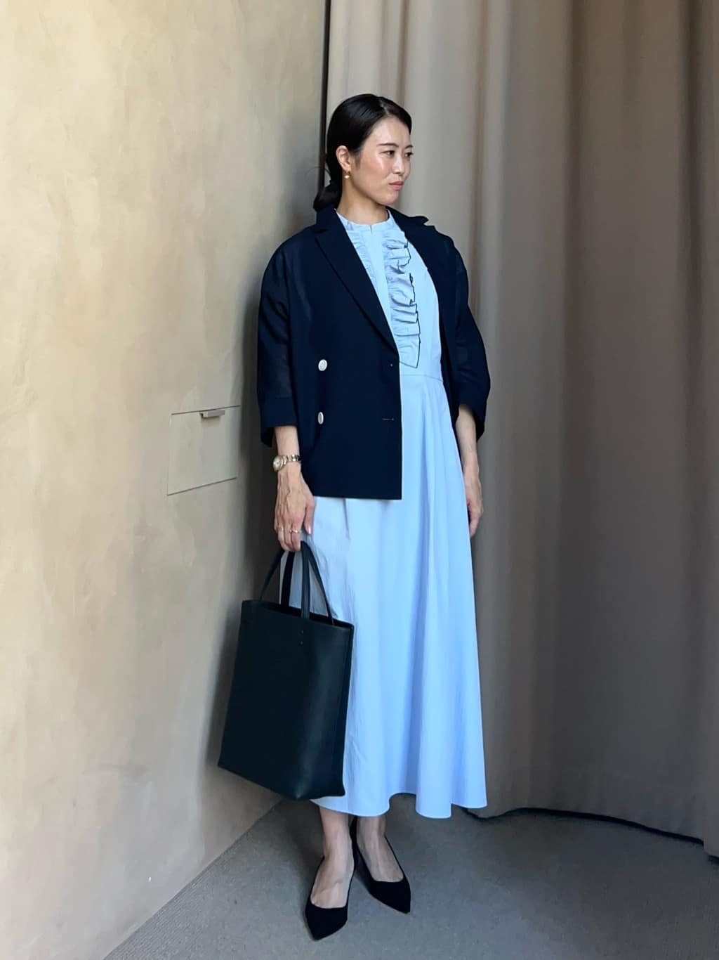 UNITED ARROWS | シアー ドルマン ブラウス ジャケット