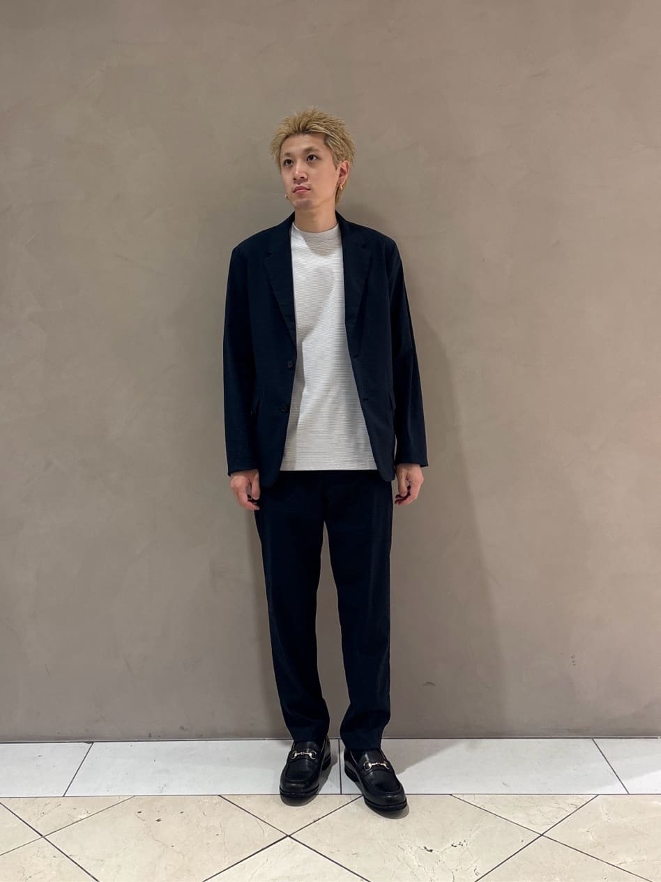 BEAUTY&YOUTH UNITED ARROWS | MIXTURE ナイロン 1プリーツ テーパード
