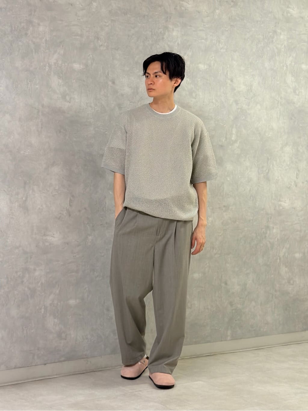 BEAUTY&YOUTH UNITED ARROWS | ウーステッド バギー イージー パンツ