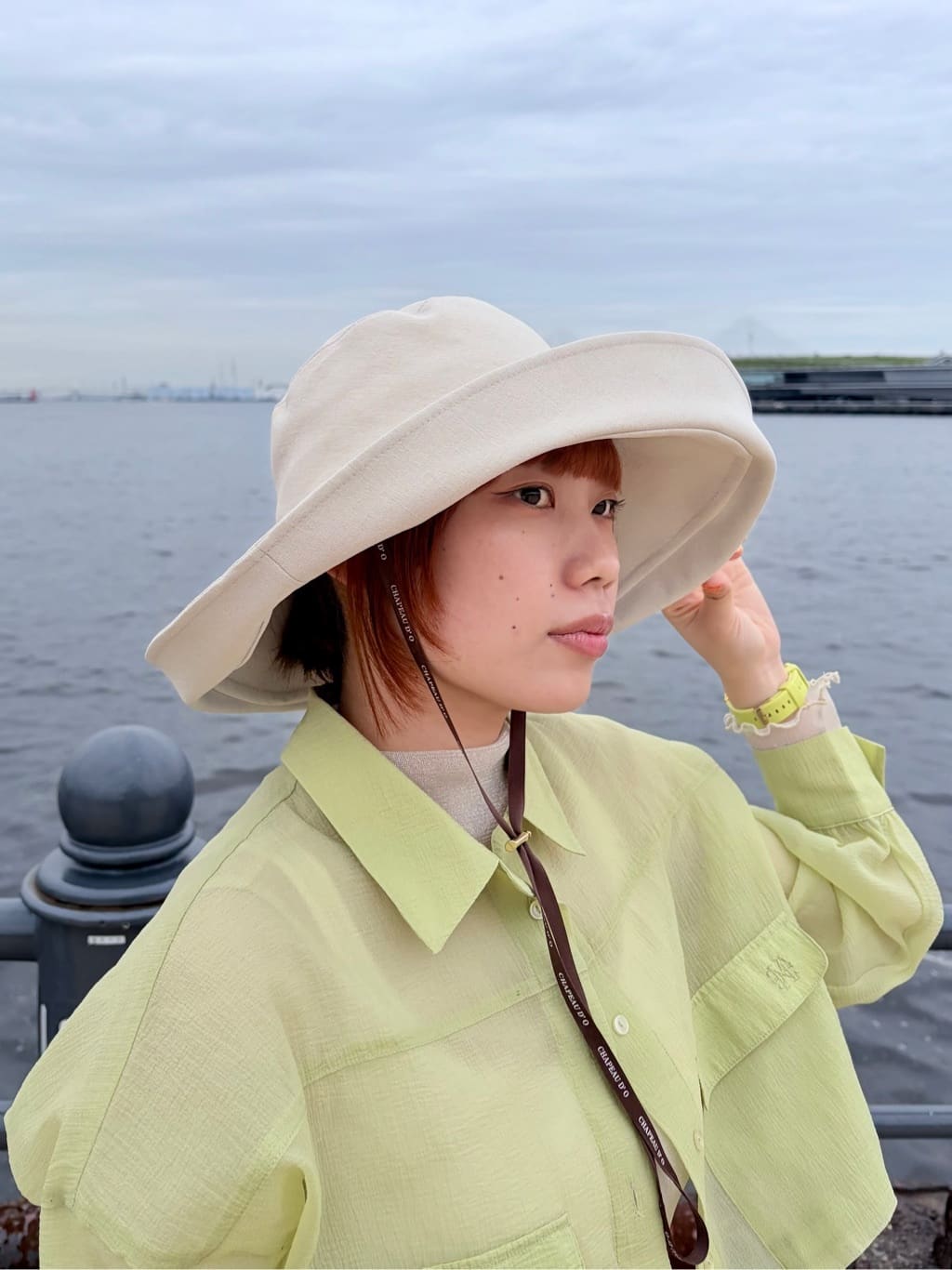 OVERRIDE | Chapeau d' O UV Tuck Capeline / シャポードオー