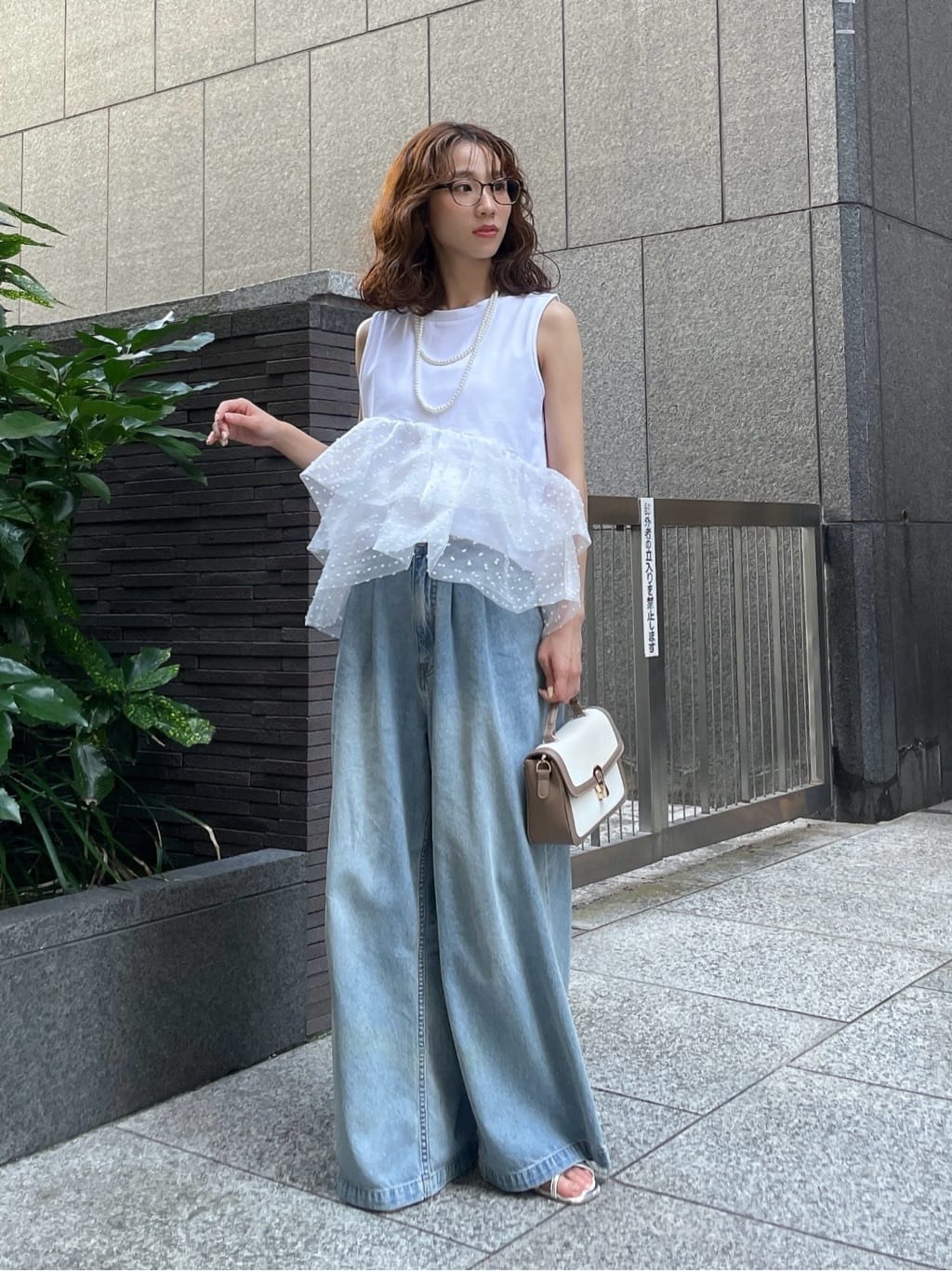 PROPORTION BODY DRESSINGの<EDIT COLOGNE>ドットチュールカットソーを使ったコーディネートを紹介します。｜Rakuten Fashion(楽天ファッション／旧楽天ブランドアベニュー)7313981