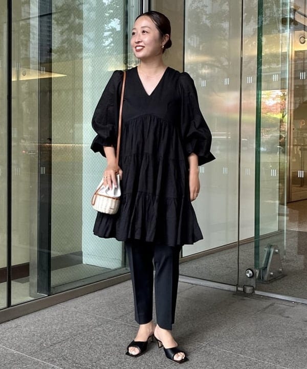 Demi-Luxe BEAMS | ＜ロングセラー＞スクエアパフサンダル .M