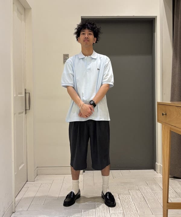 BEAMS MEN | BEAMS｜【別注】LACOSTE / ヘビーカノコ ポロシャツ