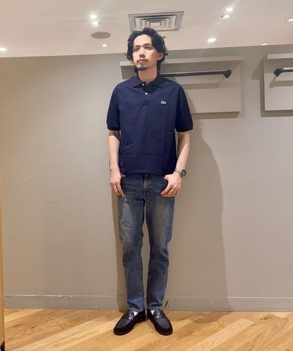 BEAMS MEN | 【別注】LACOSTE / ヘビーカノコ ポロシャツ | Rakuten