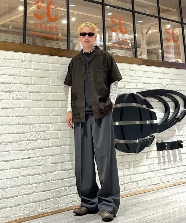 BEAMS MEN | 【別注】FRED PERRY / オーバーサイズ ティップライン