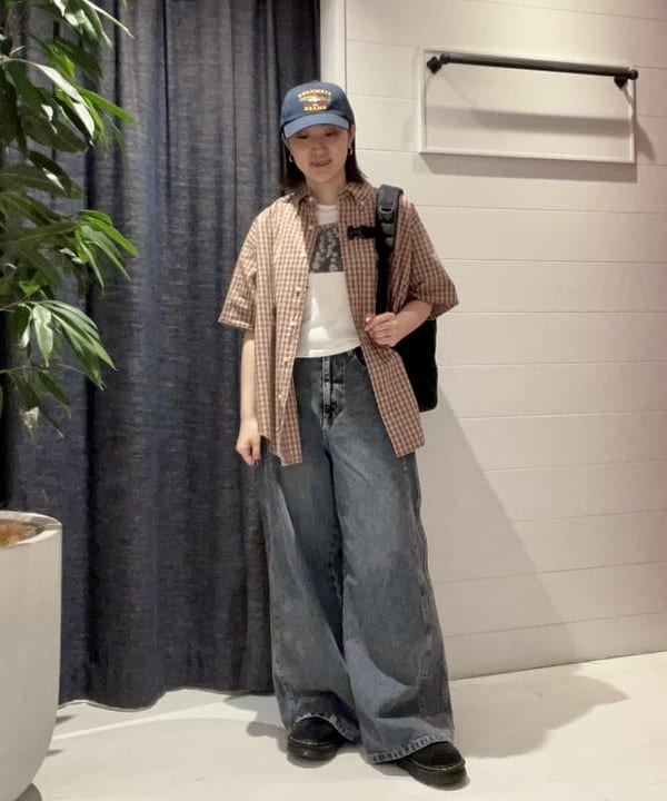 BEAMS WOMEN | オーバーダイ デニム パンツ | Rakuten Fashion(楽天