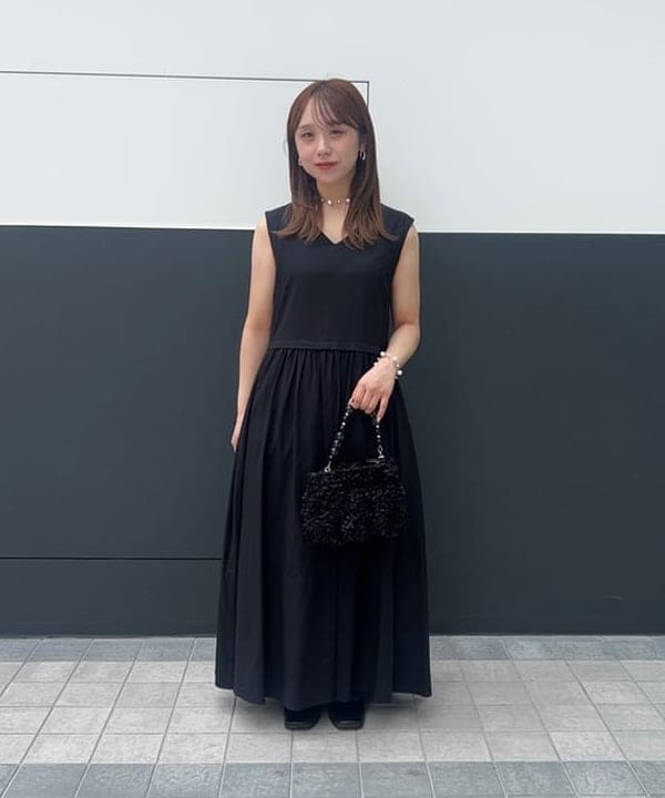 BEAMS WOMEN | 【8/6新規値下げ】ギャザー キリカエ Vネック